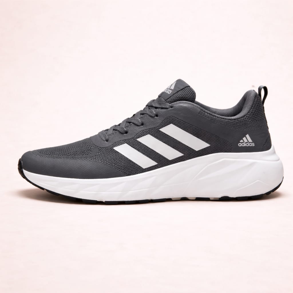 Adidas Grey Running Shoes